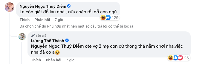 Lương Thế Thành than 'phận trai 12 bến nước', bị bà xã sai làm hết việc nhà.