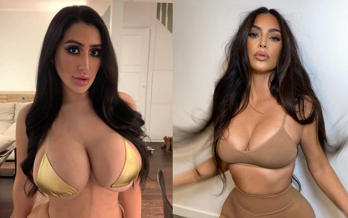 Cô gái trải qua chục lần phẫu thuật thẩm mỹ để 'sao chép' hình hài của Kim Kardashian Ảnh 2
