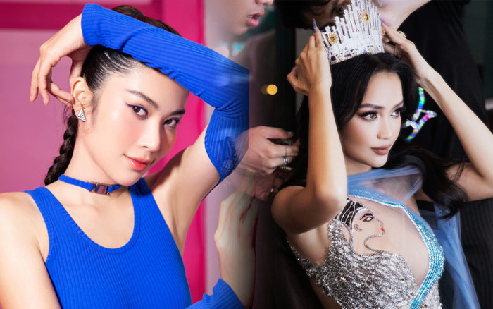 Lệ Nam không cần vương miện vẫn ngồi ghế giám khảo 'ngang hàng' với Hoa hậu Ngọc Châu Ảnh 2