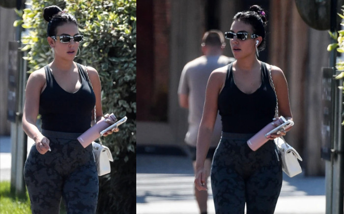 Bạn gái Ronaldo khoe dáng dưới bộ đồ tập gym Ảnh 2