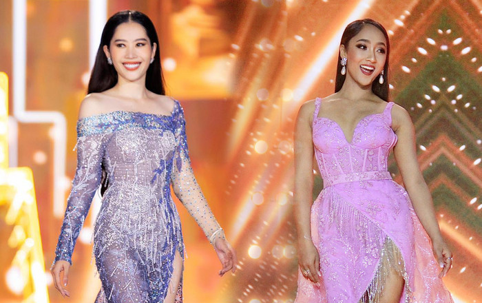 Những màu sắc váy dạ hội làm 'lu mờ' thí sinh khi thi hoa hậu Ảnh 2