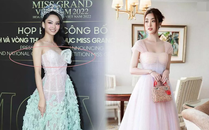 Tân Hoa hậu Mai Phương 'gặp nạn' nội y giống Đỗ Mỹ Linh: Lại bị ánh đèn flash 'hại' Ảnh 2