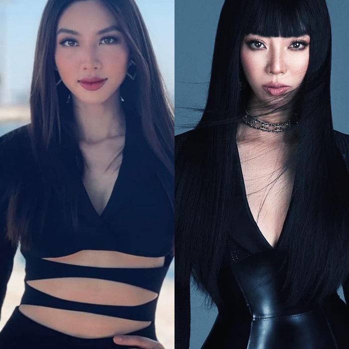 'Trước và Sau khi gắn mái giả', nữ diễn viên vui vẻ khoe một hình ảnh của cô và Thùy Tiên