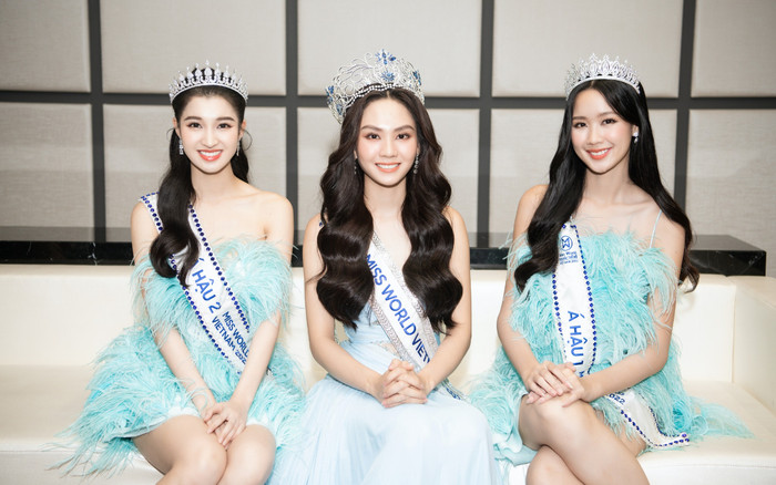 Top 3 Miss World Việt Nam cùng nhau nhảy nhót: Á hậu Bảo Ngọc bất ngờ 'lấn át' Hoa hậu Mai Phương Ảnh 2