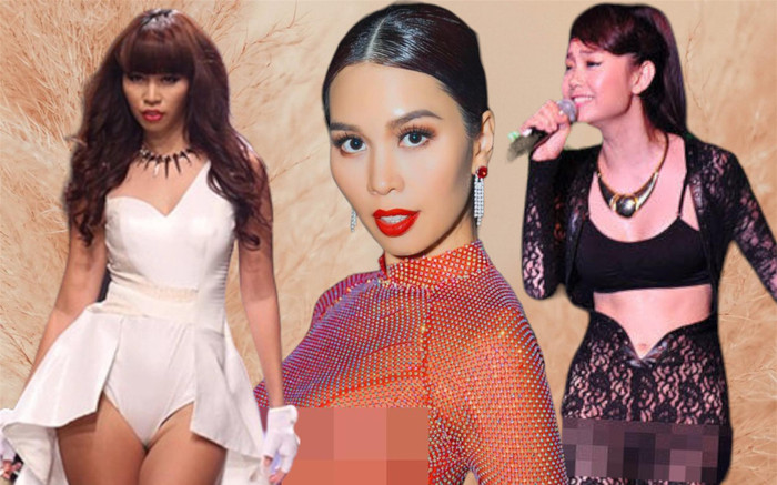 Nhìn lại những lần sao Việt bị 'sờ gáy' vì ăn mặc phản cảm: Hà Anh 5 lần 7 lượt bị 'tuýt còi' Ảnh 2