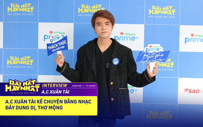 A.C Xuân Tài kể chuyện bằng nhạc dung dị, thơ mộng trong Big Song Big Deal Ảnh 2