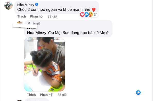 Hòa Minzy ủng hộ gần 18 triệu giúp fan nuôi con đi học.