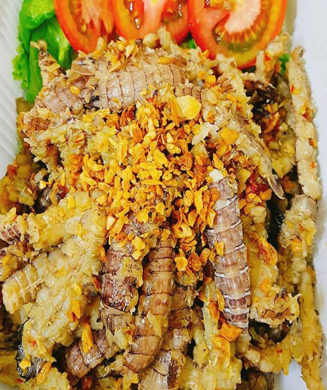 Món tôm tít cháy tỏi thơm lừng với những miếng thịt chắc nịt