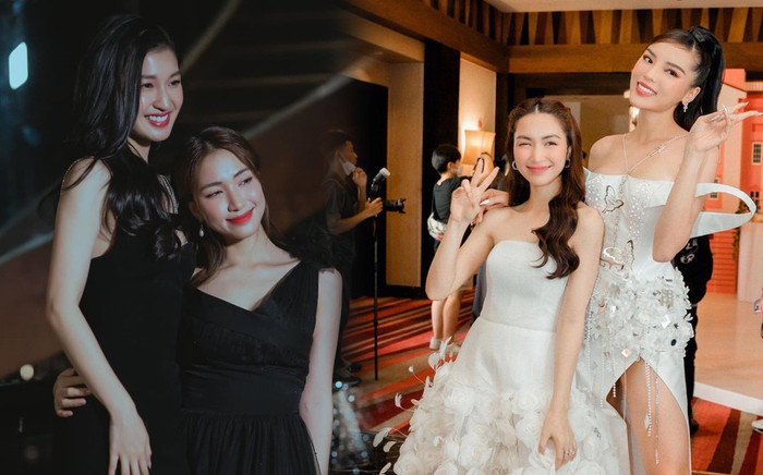 Những lần Hòa Minzy đứng cạnh các chân dài Vbiz: Chiều cao chị thiếu nhưng tự tin có thừa Ảnh 2