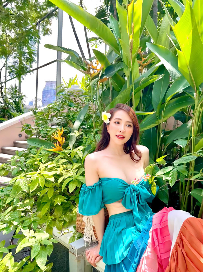 Ai cũng phải công nhận Quỳnh Nga nhuận sắc hơn trước đây rất nhiều. 