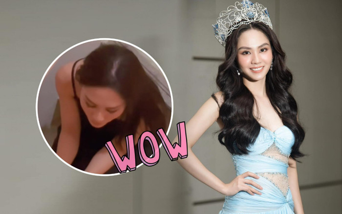 Ngồi cầu thang hát chơi chơi, Hoa hậu Mai Phương được dân mạng khuyên nên đi làm ca sĩ Ảnh 2