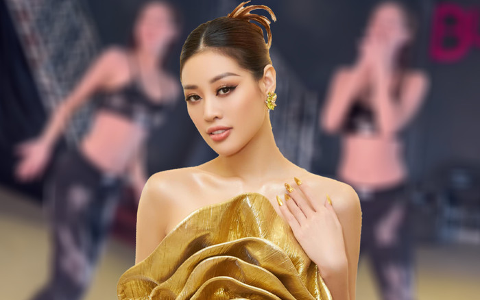 Hoa hậu Khánh Vân khoe vũ đạo trên nền nhạc BlackPink, dân mạng: 'Catwalk thôi chị, đừng nhảy'! Ảnh 2