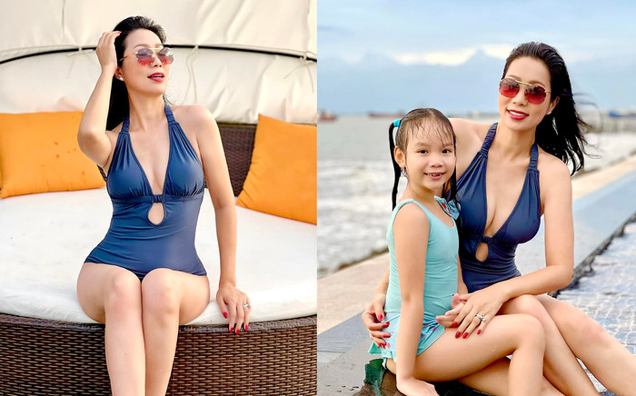 Trịnh Kim Chi lại khoe ảnh bikini gợi cảm ở tuổi 51, netizen: 'Ai làm lại chị?' Ảnh 2