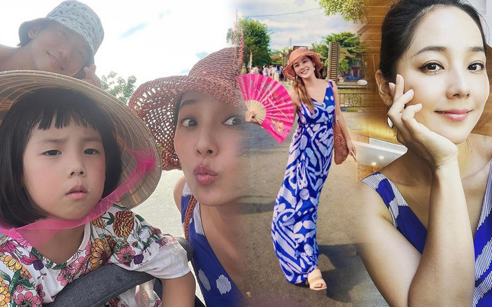 Oh Yoon Hee của Penthouse đưa cả gia đình đến Việt Nam du lịch, thực hiện lời hứa với các fan Ảnh 2