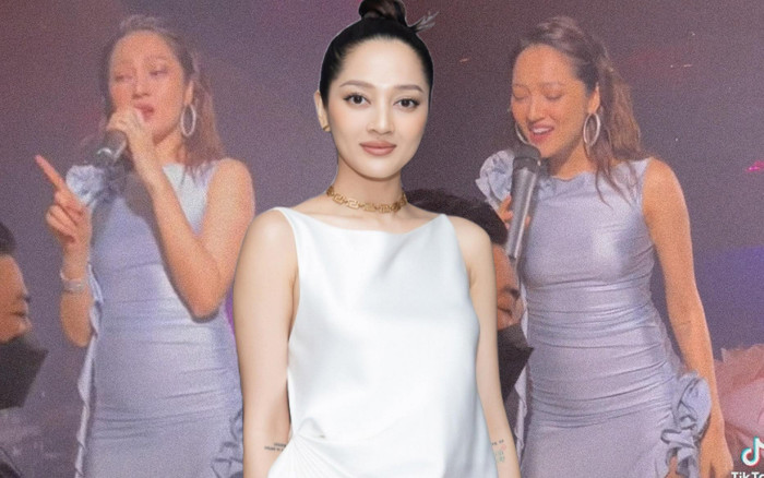 Bảo Anh hát live 'hết nước chấm' trên sân khấu, nhưng trang phục lộ bụng lùm lùm khiến dân mạng xôn xao Ảnh 2