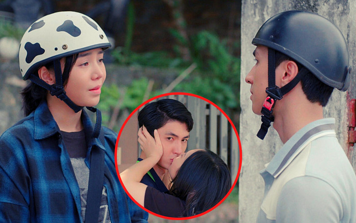 Bình An đau đớn vì bị Quỳnh Kool ném đồ trúng 'chỗ hiểm' khi đóng Gara Hạnh Phúc Ảnh 2