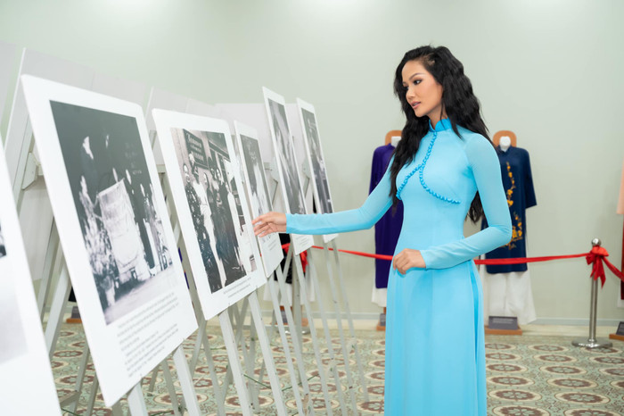 H'Hen Niê thả dáng với áo dài, fan không chần chừ tuyên bố: '10 điểm, về chỗ' Ảnh 6