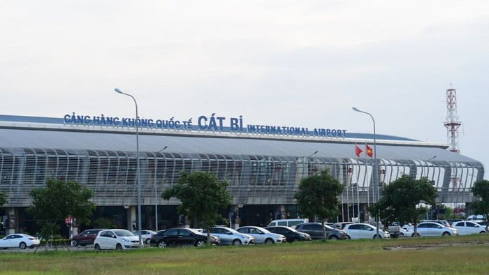 Cửa soi chiếu hành lý của Cảng Hàng không Quốc tế Cát Bi (HP)