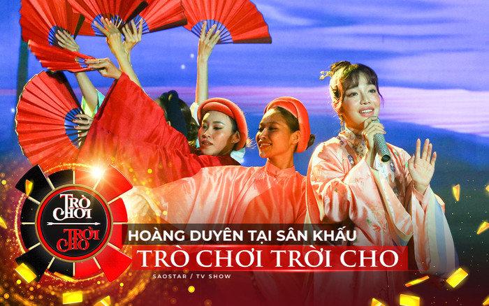 Hoàng Duyên diện cổ phục xinh đẹp hết nấc đổ bộ sân khấu 'Trò chơi trời cho' Ảnh 2