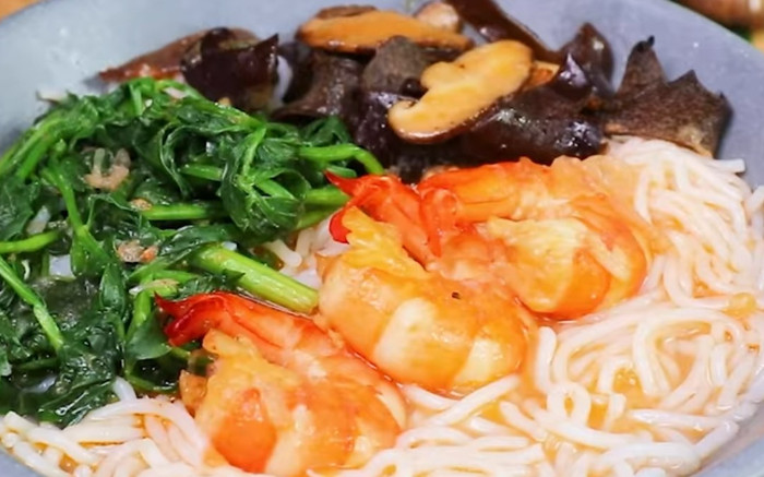 Bún tôm 'ngon lạc lối' ở Hải Phòng Ảnh 2