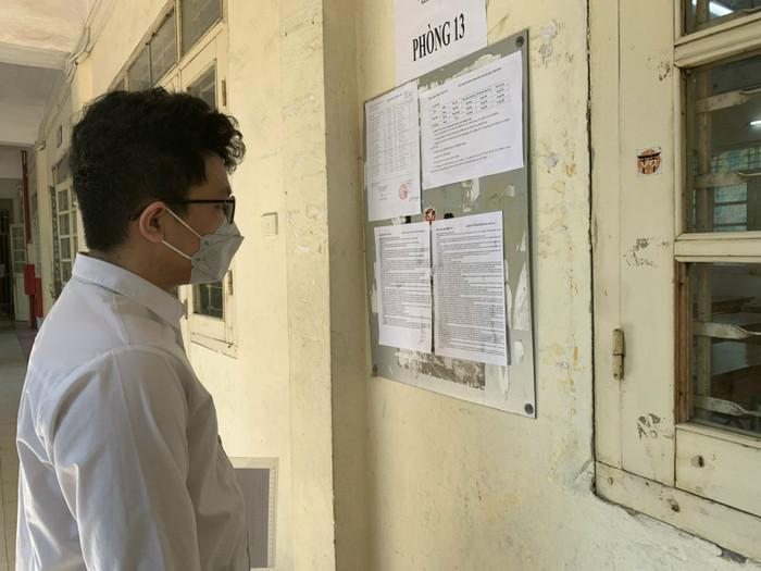 Thí sinh tham dự kỳ thi tốt nghiệp THPT năm 2022. Ảnh: LV