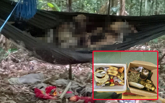 Vụ 2 bộ xương khô nằm trên võng giữa rừng: Nạn nhân có biểu hiện trầm cảm và mê tín dị đoan Ảnh 2