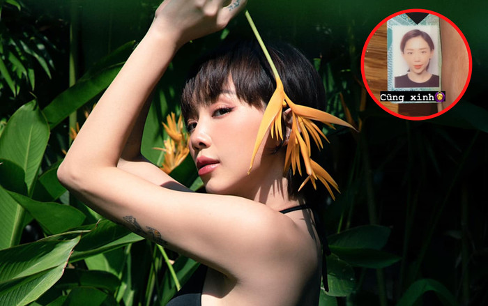 Tóc Tiên khéo khoe nhan sắc kiều diễm qua ảnh căn cước công dân Ảnh 2