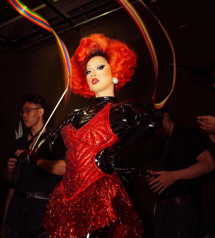 Ngắm nhìn Thanh Duy trong tạo hình Drag Queen: Nóng bỏng và đầy nổi loạn! Ảnh 6