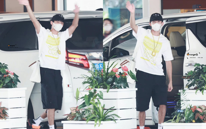 Ngô Lỗi trên đường đi gặp Triệu Lộ Tư và đoàn phim Tinh Hán Xán Lạn.