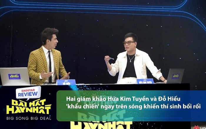 Hai giám khảo Hứa Kim Tuyền và Đỗ Hiếu 'khẩu chiến' ngay trên sóng khiến thí sinh bối rối Ảnh 2
