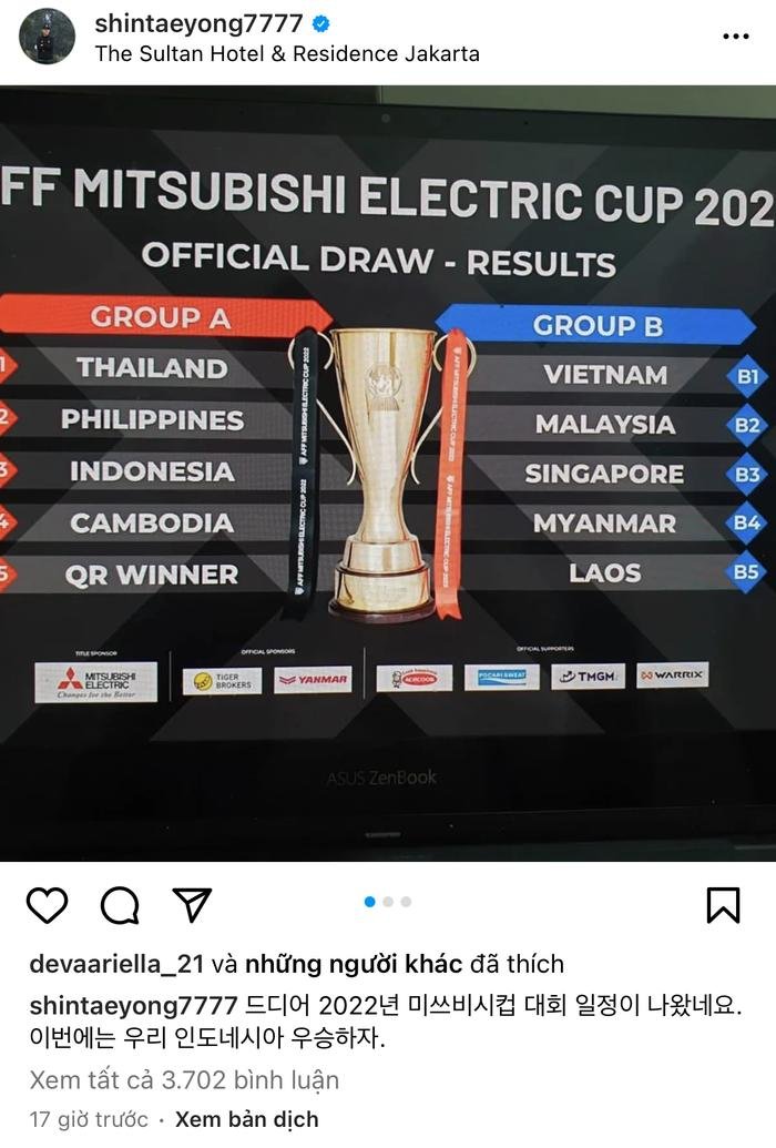 HLV Shin Tae Yong: Lần này Indonesia vô địch AFF Cup 2022 Ảnh 1