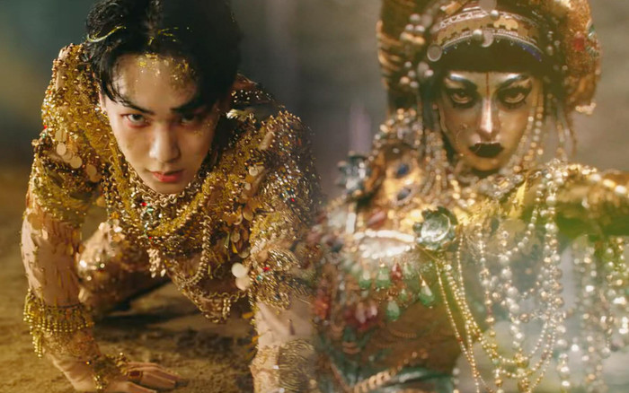 KEY hóa thân phiên bản nam của Siren (Love, Death & Robot) trong MV 'Gasoline'? Ảnh 2
