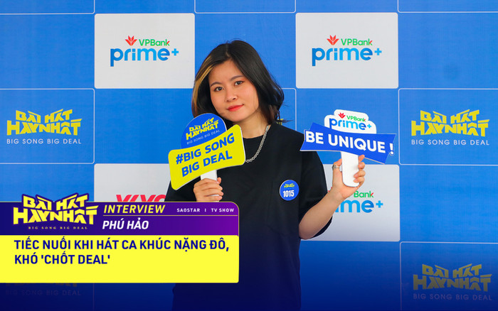 Phú Hảo tiếc nuối khi hát ca khúc 'nặng đô', khó 'chốt deal' tại Big Song Big Deal Ảnh 2