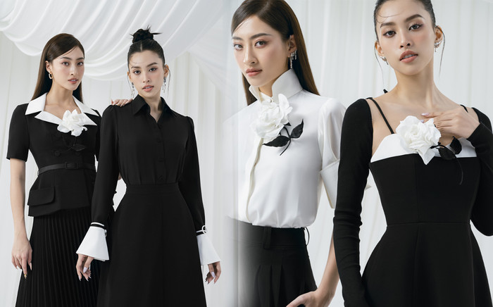 Lương Thùy Linh đọ sắc cùng Tiểu Vy: 'Hoa hậu học giỏi' và 'Best Face' ai nhỉnh hơn ai? Ảnh 2