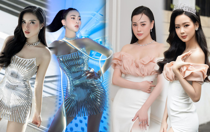 Body nóng bỏng của Phương Oanh 'cân' gọn toàn bộ váy của các hoa, á hậu Việt Ảnh 2