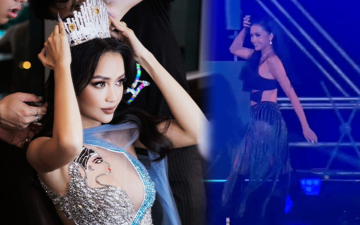 Hoa hậu Ngọc Châu xinh đẹp, quyến rũ tại show diễn mới nhưng bị chê đánh tay như… đi chợ Ảnh 2