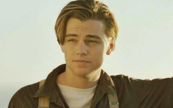 Leonardo DiCaprio (vai Jack) trong phim Titanic.