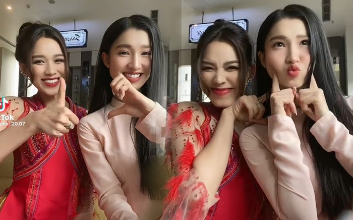 Hai mỹ nhân xứ Thanh đọ sắc: 'Thần tiên tỷ tỷ' Phương Nhi 'thất thế' khi đứng cạnh Đỗ Thị Hà Ảnh 2