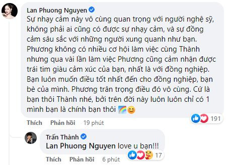 Lan Phương bênh vực sự 'mít ướt' của Trấn Thành: 'Sự nhạy cảm này vô cùng quan trọng' Ảnh 2