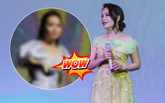 Phản ứng của khán giả khi thấy Cẩm Ly đưa micro nhờ hát hộ bản hit hơn 20 năm tuổi Ảnh 2