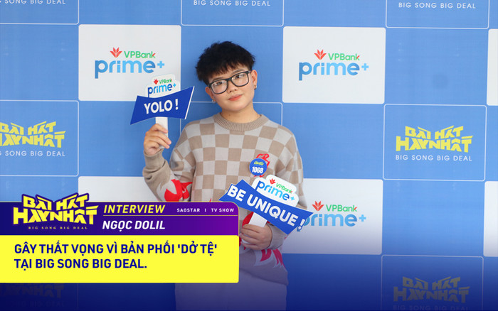 Ngọc Dolil làm Hứa Kim Tuyền thất vọng vì bản phối 'dở tệ' tại Big Song Big Deal Ảnh 2