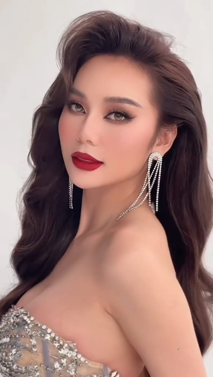 Thí sinh Miss Grand Vietnam bất ngờ makeup lồng lộn, netizen: 'Tưởng em sinh đôi của Thanh Hằng' Ảnh 3