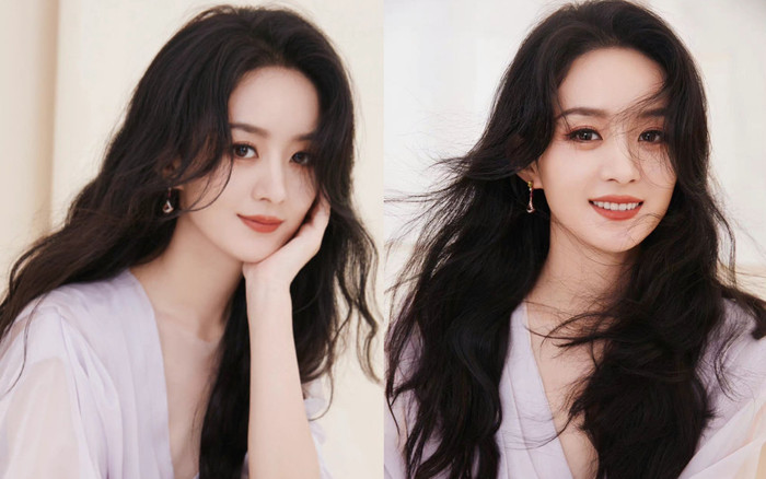 Triệu Lệ Dĩnh khiến cộng đồng mạng chao đảo, được ví như tiên nữ hạ phàm với nhan sắc ngày một thăng hạng Ảnh 2