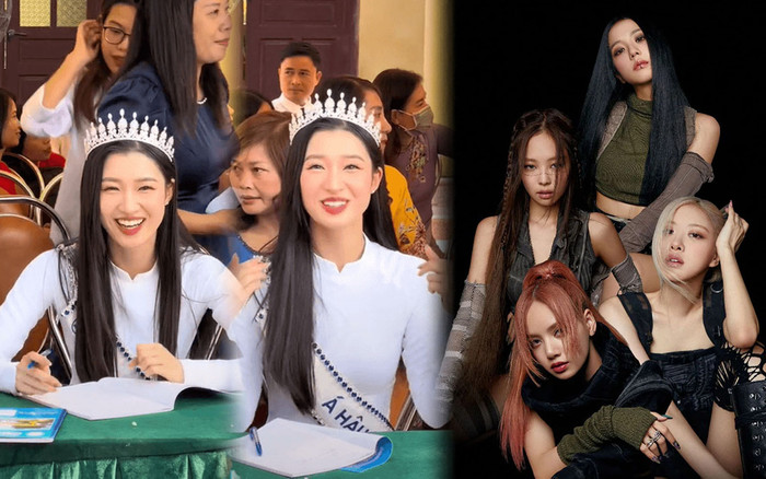 Á hậu Phương Nhi đội vương miện rạng rỡ đu Pink Venom của BLACKPINK Ảnh 2