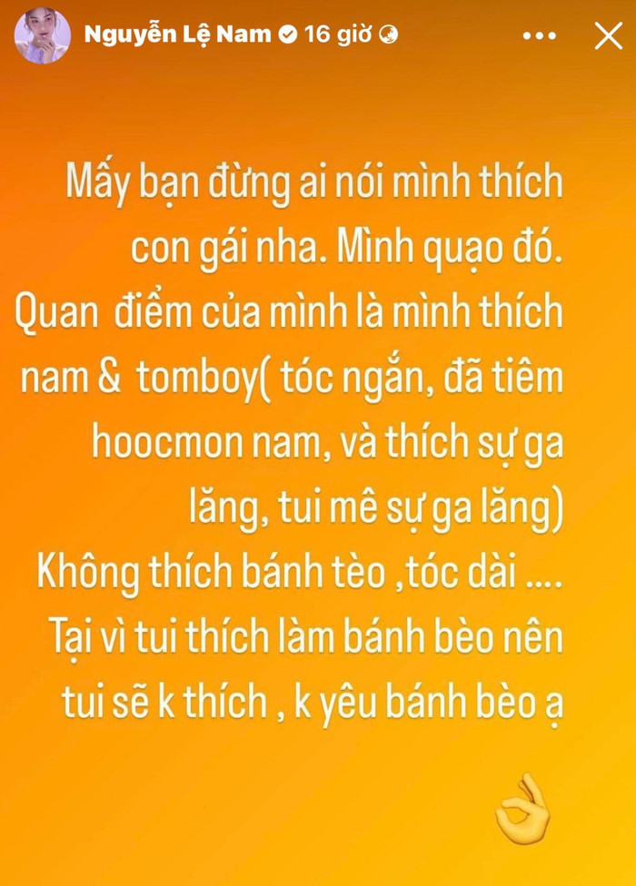 Lệ Nam đưa ra tiêu chí chọn bạn trai, tiết lộ lý do vẫn đang độc thân Ảnh 3