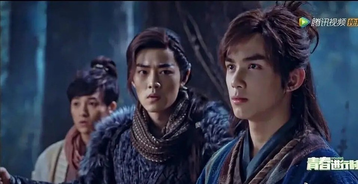 Sự chênh lệch nhan sắc bất ngờ giũa Ngô Lỗi và Tiêu Chiến khi chung một khung hình. 