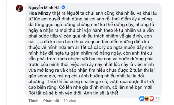 Tình cũ Hòa Minzy xác nhận có người mới: Đã mở lòng được 2 tuần, cảm thấy áy náy vì ảnh hưởng đối phương Ảnh 2