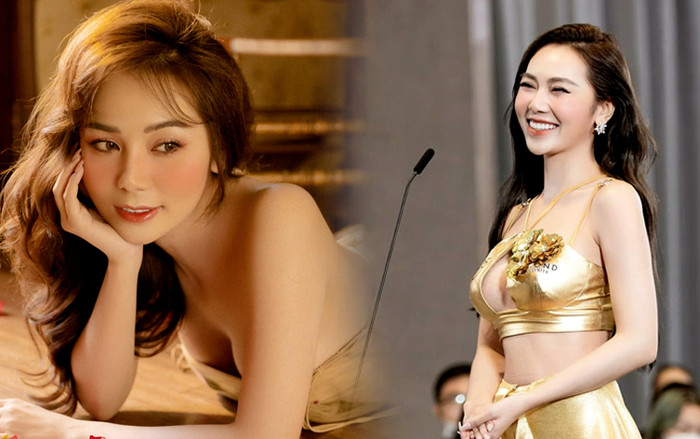 Hot TikToker Hoàng Kim Chi và màn ứng xử như 'nuốt đĩa' tại Miss Grand Vietnam Ảnh 2