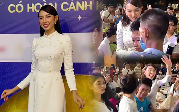 Với hành động này, Thuỳ Tiên xứng đáng là hoa hậu 'đẹp người lẫn nhân cách' Ảnh 2
