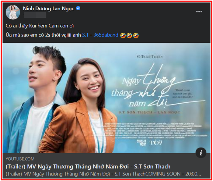 Ninh Dương Lan Ngọc đăng đàn trách móc S.T Sơn Thạch: Chuyện gì đây? Ảnh 3